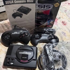 Sega Genesis Mini Video Game Console Black MK-16000